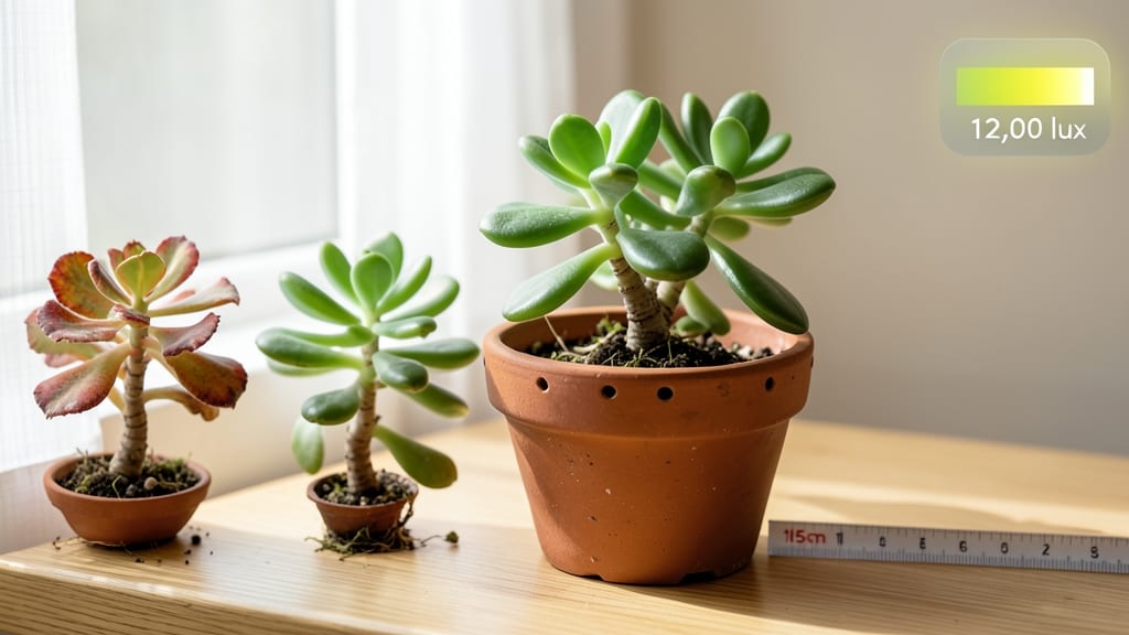 How Much Light Does a Jade Plant Require: Thriving in Bright Indirect Sunlight (No Burn)