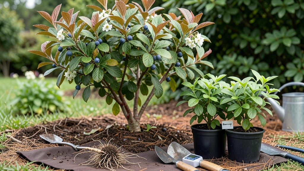 When to Plant Blueberries in Washington State: Chill-Hour Varieties & Frost-Free Window Guide