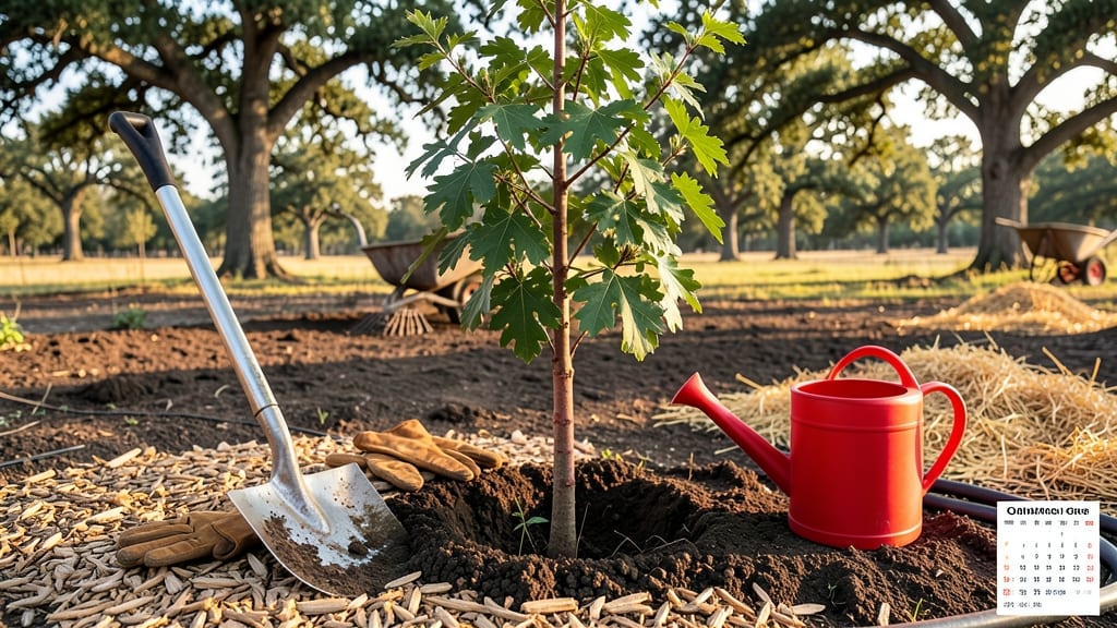 When Is the Best Time to Plant Trees in Oklahoma: County-Specific Deadlines for Zero-Frost Survival