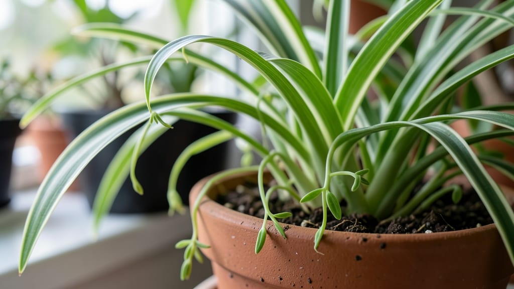 How Much Light Does a Spider Plant Need Indoors: The Exact Brightness Zones for Healthy Growth