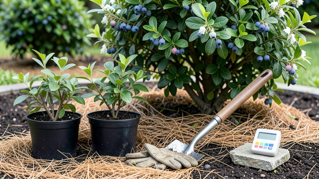 When to Plant Blueberry Bushes in Michigan: Chill-Hour Needs & Frost-Free Timelines