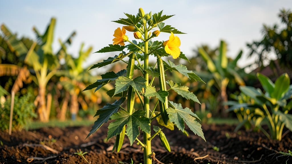 How Tall Do Okra Plants Grow: Height Guide by Variety and Growing Conditions