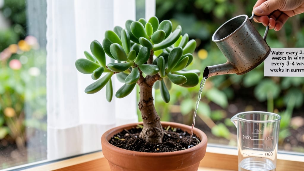 Jade Plant Watering Guide: Soil Dryness Test That Saves Your Plant
